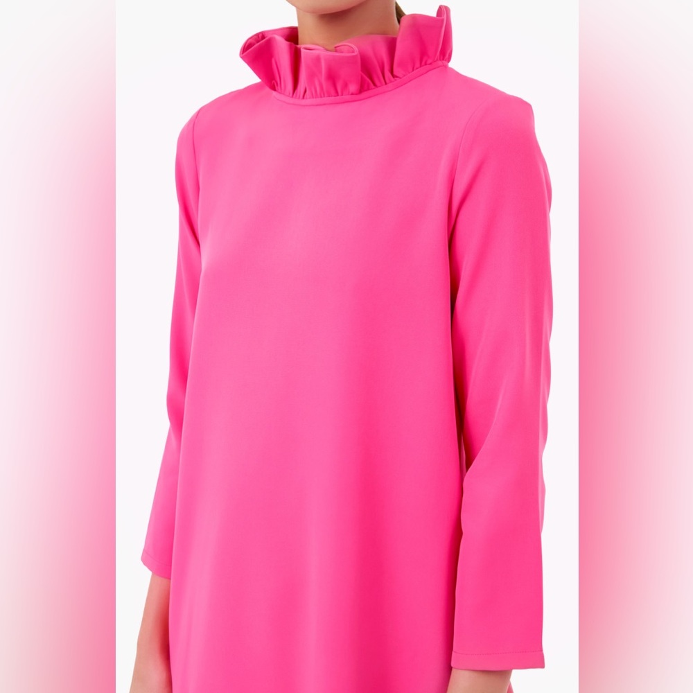 ❌❌🚫🚫🚫SOLD!!!! ❌❌🚫🚫🚫TUCKERNUCK Hot Pink Daphne Dress Size Large. - Picture 15 of 16